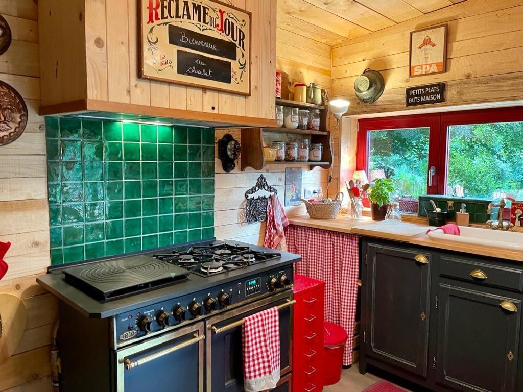 Chalet Du Praillage Spa Eksteriør bilde